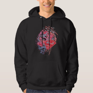 Veste À Capuche Diamants et lèvres de Supergirl