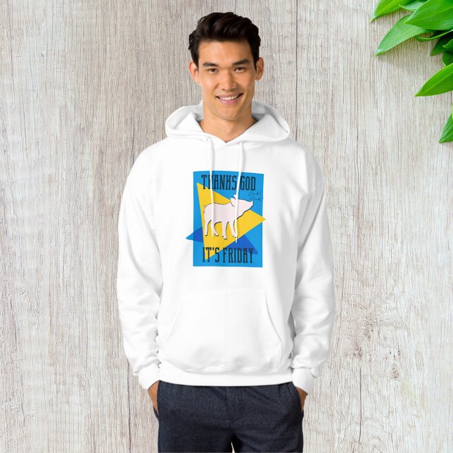 Veste À Capuche Dieu merci c'est vendredi (Créateur téléchargé)