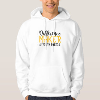 Veste À Capuche Différence Inspirationnelle Créateur Jeune Pasteur
