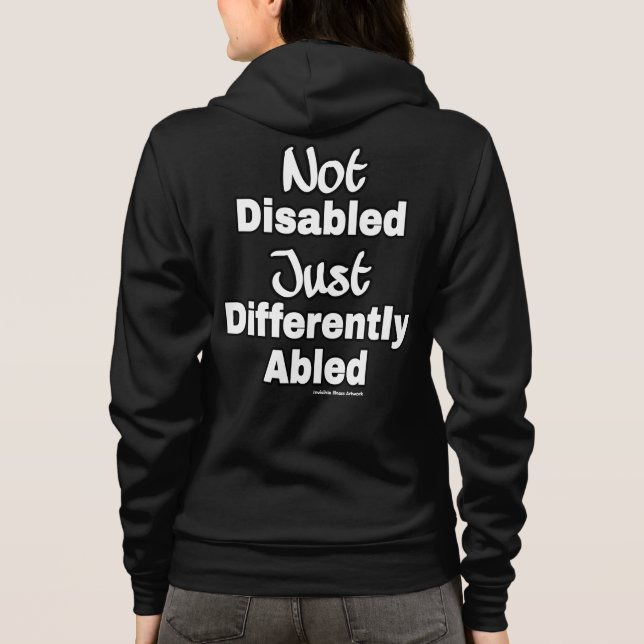 Veste À Capuche Différent Abled (Dos)