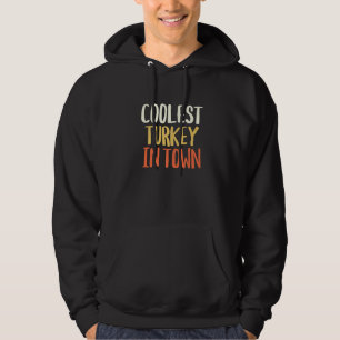 Veste À Capuche Dindon le plus cool de la ville