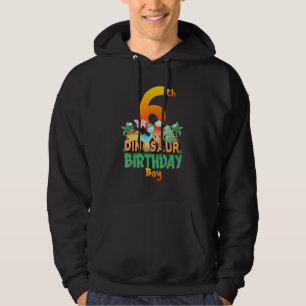 Veste À Capuche Dinosaur Dino Anniversaire Garçon Trex Groupe âge