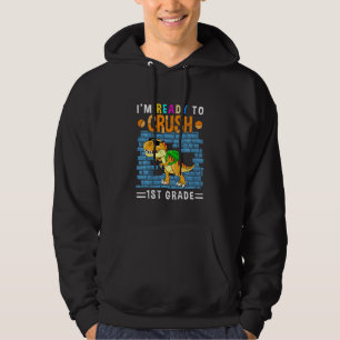 Veste À Capuche Dinosaure de 1ère année Dino Dino Premier jour Ret