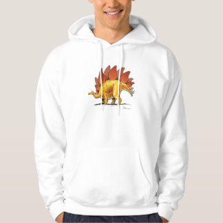 Veste À Capuche Dinosaure de bande dessinée de Stegosaurus de