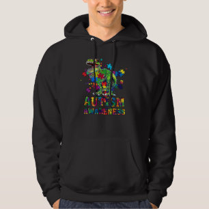 Veste À Capuche dinosaure de sensibilisation à l'autisme