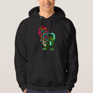 Veste À Capuche Dinosaure hawaïen T Rex Aloha Famille Tiki Luau Pa
