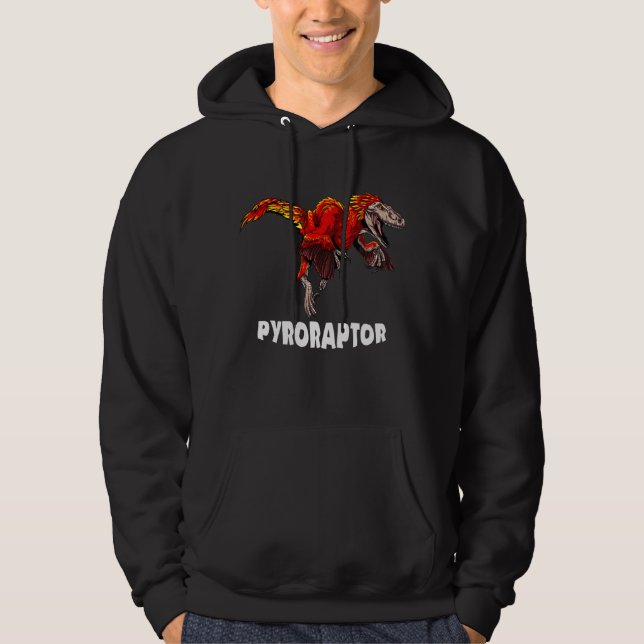 Veste À Capuche Dinosaure Pyroraptor (Devant)