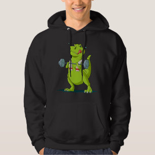 Veste À Capuche Dinosaures de levage de poids Dinosaure préhistori