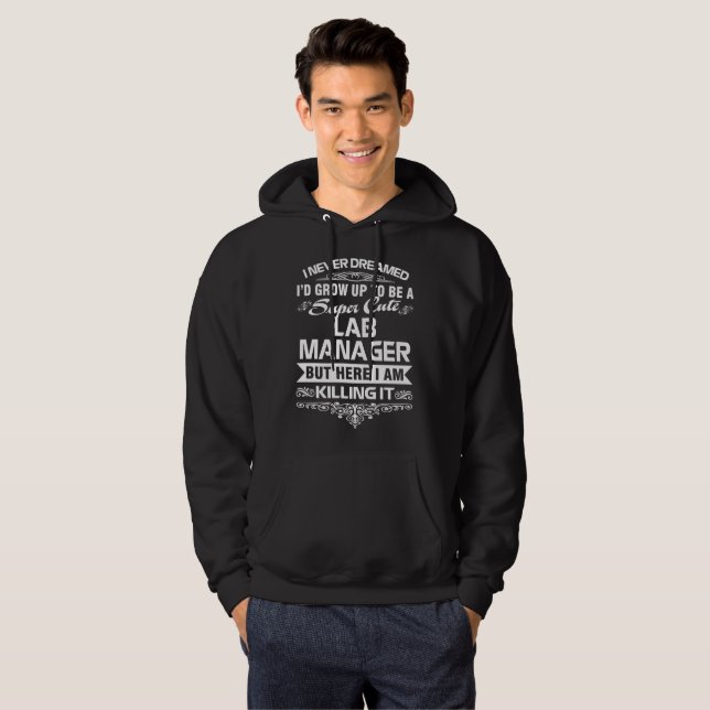 VESTE À CAPUCHE DIRECTEUR DE LABORATOIRE (Devant entier)