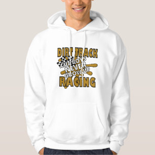 Veste À Capuche Dirt Track Racing Cuz Garçons ne grandissent jamai