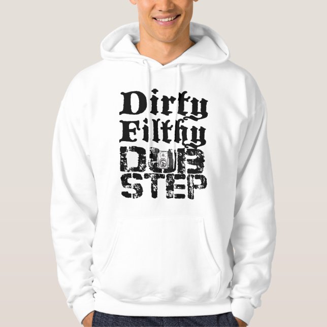 Veste À Capuche Dirty Dubstep (Devant)