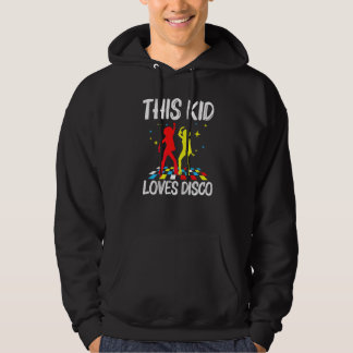 Veste À Capuche Disco Cool Pour Enfants Garçons Années 70 80 Musiq