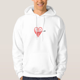 Veste À Capuche Disque cardiaque avec flèche