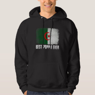 Veste À Capuche Distorsion Algérie Drapeau meilleur pâté jamais fa