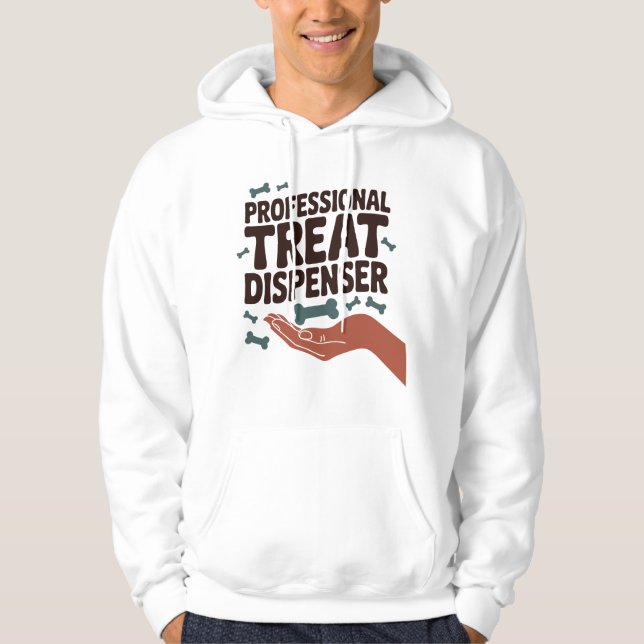 Veste À Capuche Distributeur de friandises professionnel - Amuseme (Devant)