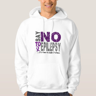 Veste À Capuche Dites NON à l'épilepsie 1