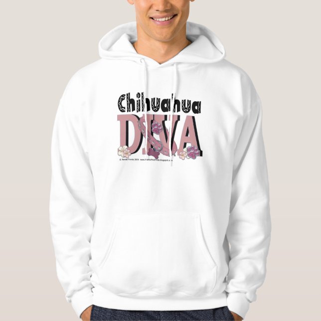Veste À Capuche DIVA de chiwawa (Devant)