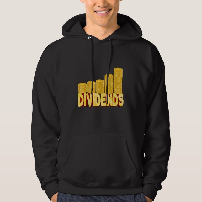 Veste À Capuche Dividend Hunter Stock Market Day Trader (Devant)