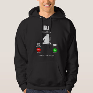 Veste À Capuche DJ pour Disc Jockey Synthétiseur Electro Club Ryt