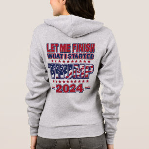 VESTE À CAPUCHE DO-YOU-MISS-ME-YET-TRUMP
