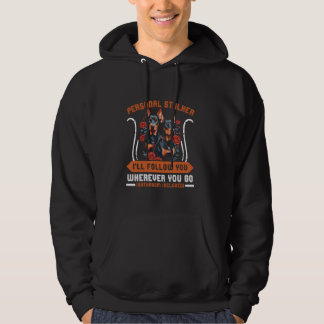 Veste À Capuche Doberman Chien STALKER PERSONNEL JE VOUS SUIVRAI D