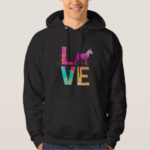 Veste À Capuche Doberman coloré Pinscher Chien Maman Doberman Pins