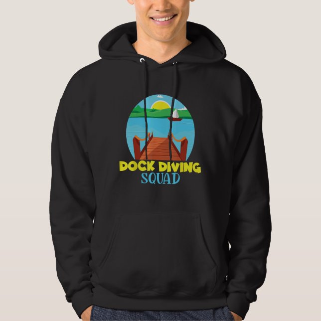 Veste À Capuche Dock Diving Squad Dog Owner Dog Training Dock Jump (Devant)