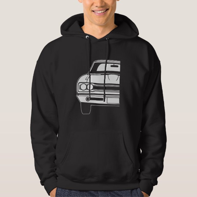 Veste À Capuche Dodge Coronet Super Bee 1968 2 (Devant)