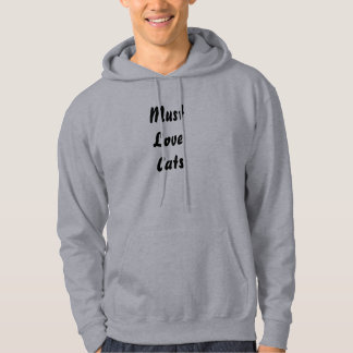Veste À Capuche Doit aimer des chats