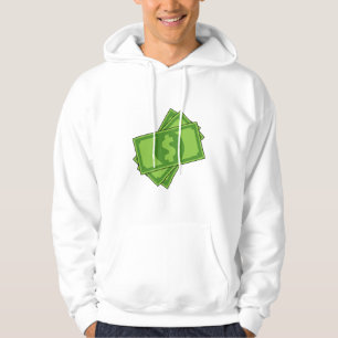 Veste À Capuche Dollar de l'argent du dessin