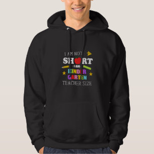 Veste À Capuche Don de l'enseignant Je suis maternelle enseignant