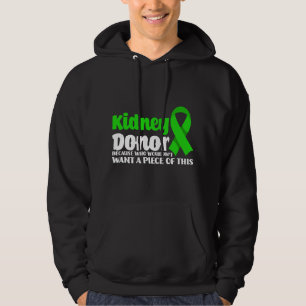 Veste À Capuche Don de rein Transplantation Drôle de récupération 