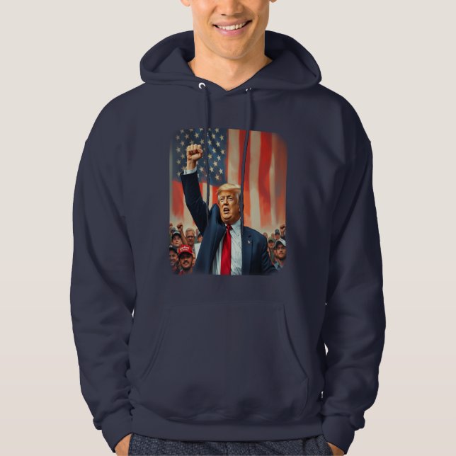 Veste À Capuche Donald Trump (Devant)