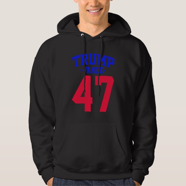 Veste À Capuche Donald Trump Vance 2024 (Devant)