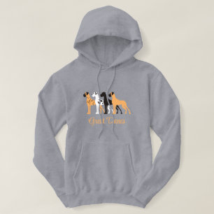 Veste À Capuche Doodie Grand Danois Naturel