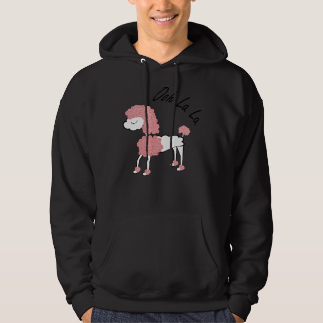 Veste À Capuche Doodle de caniche (Devant)