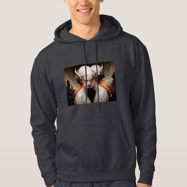 Veste À Capuche Doppelganger - Double maléfique (Devant)