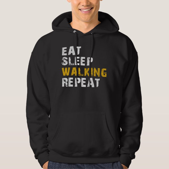Veste À Capuche dormir à manger Marche (Devant)
