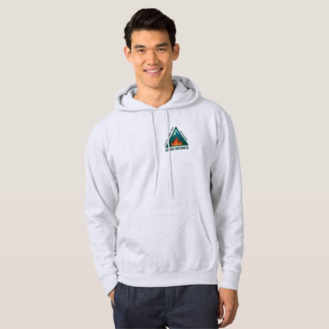 Veste À Capuche Doudoune 60e réunion Ash (Devant entier)