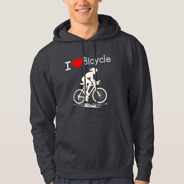 Veste À Capuche Doudoune de cycliste (Devant)