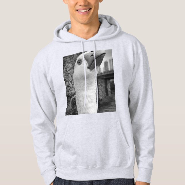 Veste À Capuche Doudoune Oie (Devant)