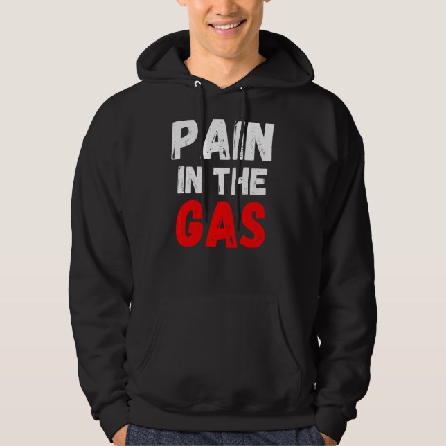 Veste À Capuche Douleur Dans Le Gaz (Devant)
