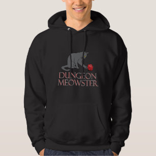 Veste À Capuche Doungeon Meowster Drôle RPG Chat avec dés