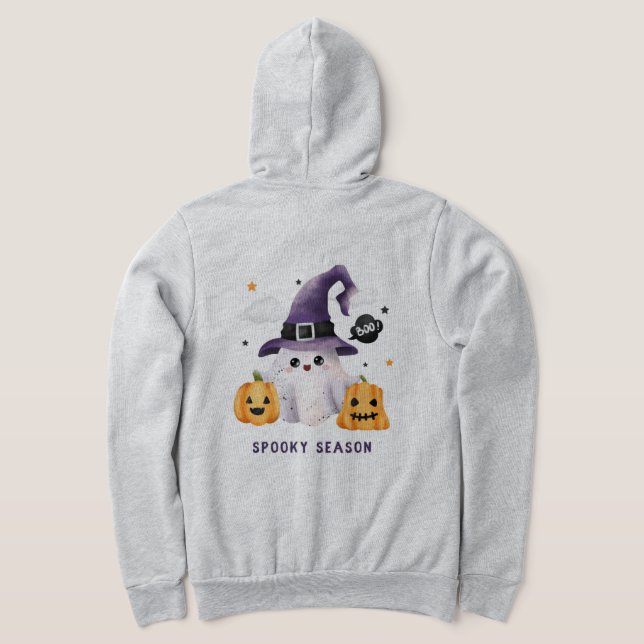 Veste À Capuche Doux Pull à Capuche Fantôme de Saison Chaude pour  (Couchage Retour)