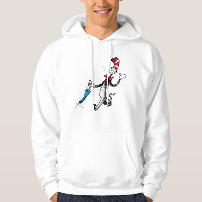 Veste À Capuche Dr. Seuss | Le Chat dans le Chapeau Marche au para (Devant)