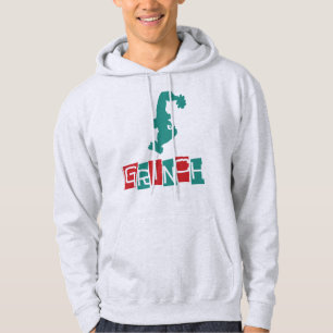 Veste À Capuche Dr Seuss   Le Grinch - Rouge & Vert