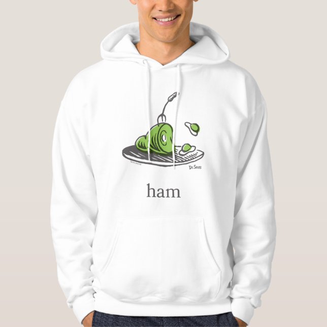 Veste À Capuche Dr. Seuss | Les Œufs verts au jambon (Devant)