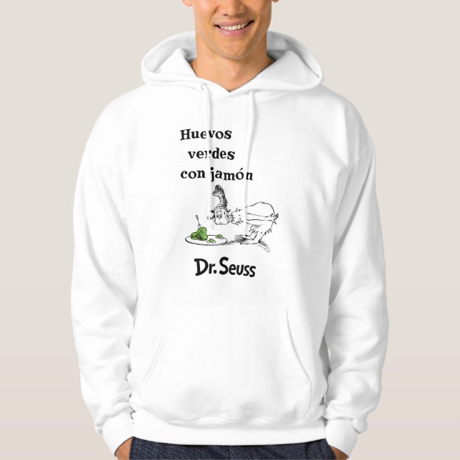 Veste À Capuche Dr. Seuss Œufs verts et jambon espagnol (Devant)
