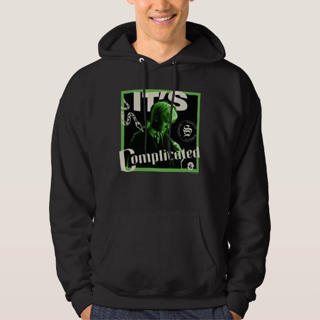 Veste À Capuche Draco Malfoy - "C'est compliqué" (Devant)