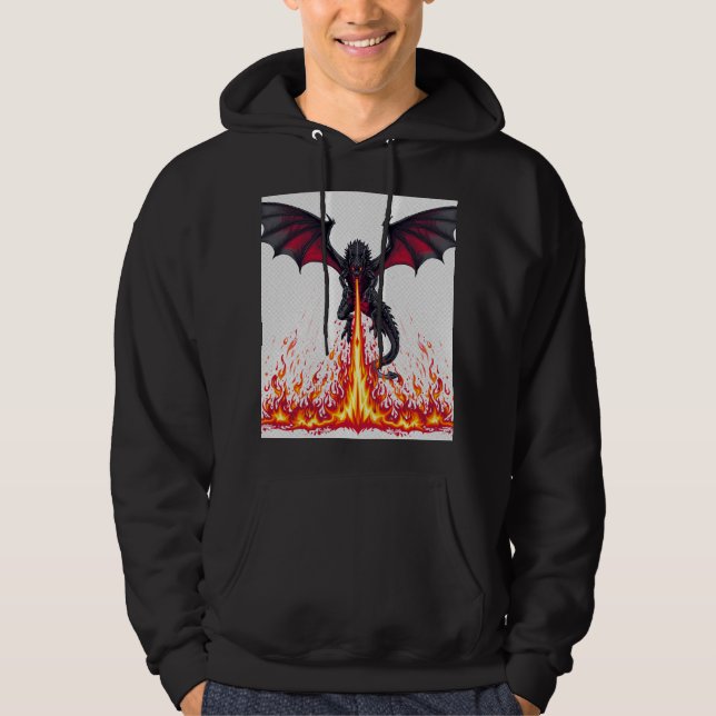 Veste À Capuche Dragon (Devant)